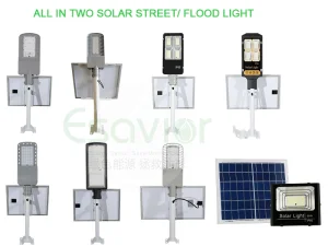 All in Two Separated Solar LED Lamp/Garden/Flood/Outdoor Light for Rural Lighting with 3 Years