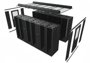 42u 45u 47u Sever Rack Ldc Data Center Cold Aisle Containment