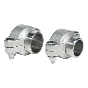 304 Stainless Steel Groove Clamp, Bellin Fire Hose Clamp, 316 Hoop, Industrial Engineering Water Supply and Drainage Pipe Connector