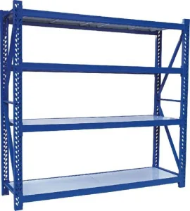 High Quality 500 Kgs Adjustable Cold-Rolled Steel Durable Long Span Factory Sale Shelf Rack