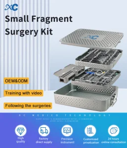 Orthopedic Surgical Trauma Implant Distal Radius and Proximal Humerus Locking Plate Instrument Small Fragment Set