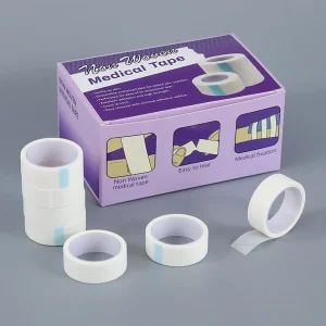 CE Approved Silk Tape Medical Adhesive Suture Material Surgical Silk Sterile Waterproof Breathable Sports Injury Care