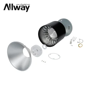 Sleek Aluminum COB IP20 Surface-Mounted Downlight for Modern Interiors