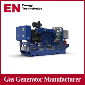 High Power Dual Fuel Gas Generator
