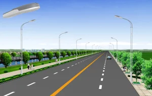 Commercial LED Street Lighting Fixture for Roads