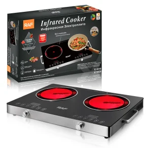 RAF Quality 7000W 2 Burner Cooktops