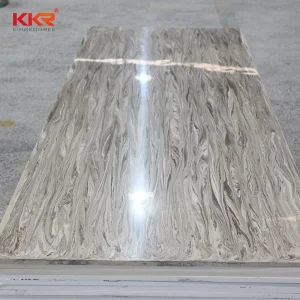 Building Material Artificial Marble Acrylic Stone Solid Surface Sand Blasted Surface Vanity Top