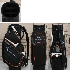 2022 Professional Golf Bag Manufacturer High Quality Custom PU Leather Good Looking Golf Bags with Classical Stone Grain