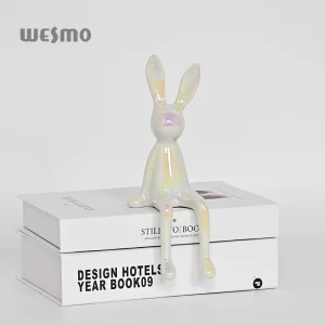 Porcelain Rabbit Ornaments