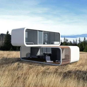 Prefab Detachable Container House Apple Capsule Office Tiny Cabin Office Pod Home