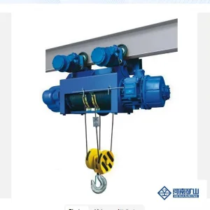 High Speed Low Headroom Electric Chain Hoist System with Remote Control