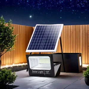 Luz LED solar para camino, pared de cobertizo, lámpara solar, luz de inundación solar