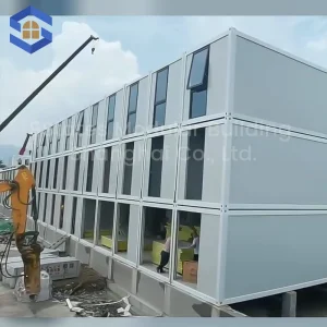 Battlefield Medical Container Shelter Hospital Resettlement House Emergency Residential Container House