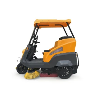 Nanbo C170 Electric 48V Ride-On Semi-Enclosed Road &amp; Floor Sweeper Cleaning Machine