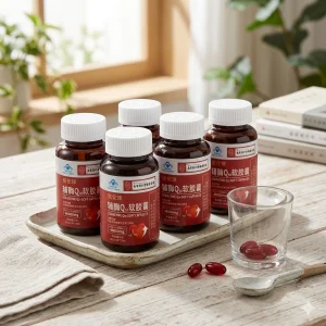 High Quality OEM ODM Service Herbal Health Supplement Coenzyme Q10 Softgel Capsules Bulk Packaging Custom Formula