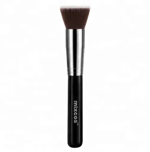 OEM Synthetic Hair Wood Handle Foundation Brush