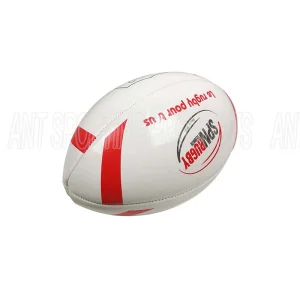 Mini Size 2 PU Leather Rugby Ball