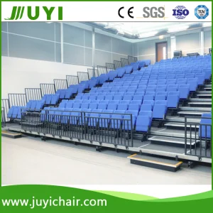 Telescopic Bleacher Retractable Indoor Gym Bleachers Fabric Bleacher Jy-768r