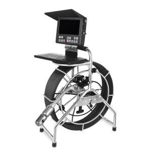 Waterproof Sewer Pipe Inspection 360 Degree Rotation Well Video Camera