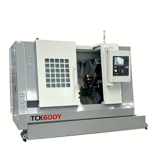 Centro de Torneado CNC con Sub Eje de Fresado Tck600y Bmt55 5.5kw Motor