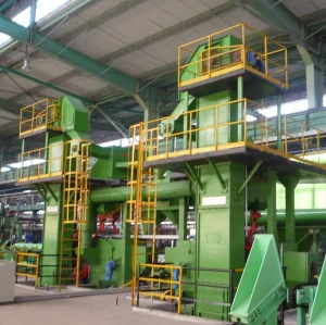 Versatile Steel Shot Blasting Equipment for Construction Rebar Cleaning Surface Roughening