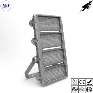 Modular 250W 360W 480W 720W 960W IP67 Waterproof Weatherproof Ik09 High Power Mast LED Flood Light for Billboard Port Harbor Marine Lighting Pathway Landscape