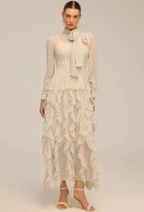 Falda escandalosa de estilo vintage francés para mujer, nueva falda con volantes y dobladillo irregular, vestido largo hecho a medida, diseño lujoso, vestido de fiesta para damas