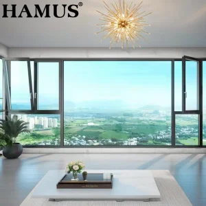 Luxury Aluminum Tilt and Turn Window