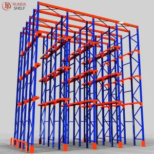 RD Heavy Duty Customized Metallic Mezzanine Rack for Factory Kitchen Supermarket & Warehouse-Sturdy & Durable Shelves