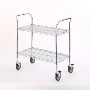 Chrome Wire Cart