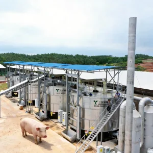 130 Cubic Meter Organic Waste Intelligent Tank for Biofertilizer Equipment