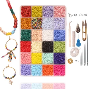 Blues Fashion Diy Bead Kits for Kids