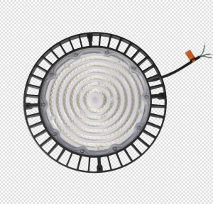 150W UFO LED High Bay Lights, 5000K Daylight, Super Bright 22500 Lm, AC100-277V, High Bay LED Shop Lights with Us Plug 5FT Cable for Garage Plug &amp; Play Lighting