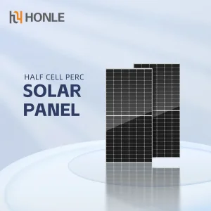 Módulo Solar Fotovoltaica 300W 400W 500W 600W de media celda Panel solar PERC
