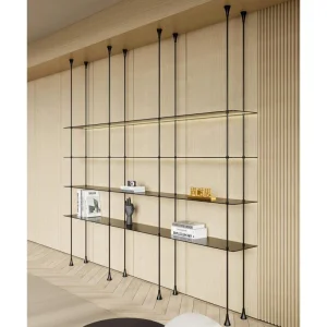 Home Office Metal Frame Bookcase