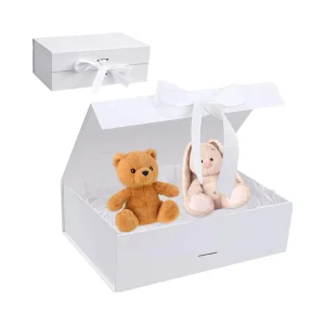 Luxury Foldable White Gift Packaging Box UK