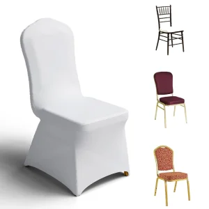 Lowest Price White Spandex Chair Covers