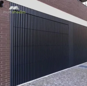 Grille Residential Vertical Sectional Garage Door Electrical Overhead Aluminum Panel Folding Automatic Luxury