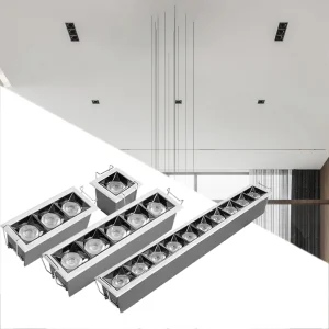 Dimmable Aluminum LED Downlight Spot Light High CRI 90