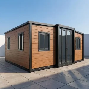 Casa pré-fabricada à prova de som