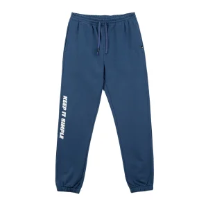 Men's logo print brushed fleece pants