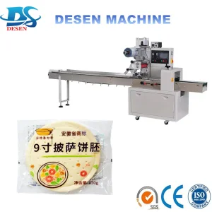 Máquina de Embalagem de Noodles de Arroz em Fluxo Horizontal Máquina Automática de Embalagem de Massa Seca