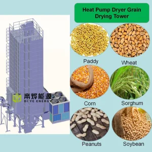 Automatic Control Heat Pump Mesh Belt Dryer System for Paddy Grain Corn Crop Rice Sludge Vegetables Spices