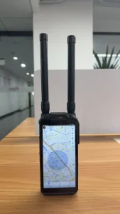 Handheld Drone Detector and Positioner Portable Uav Radio Detection 100-6000MHz All Band Spectrum Scanner Locator Remote ID Decoder Integrated Anti Drone System