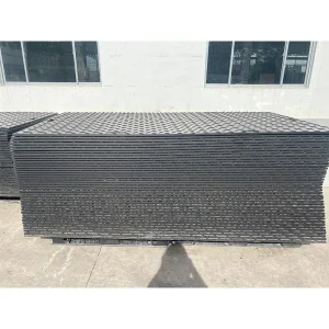 Durable Heavy-Duty HDPE Ground Protection Mat with Easy Grip Handles
