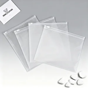 Frosted Zipper Bags