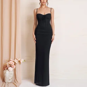 Women Long Slip Maxi Dress Summer Evening Party
