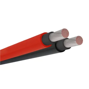 H1z2z2-K Solar Cable 1.5kv DC Single Core Two Cores 2.5mm2, 4mm2, 6mm2, 10mm2-240mm2 Photovoltaic (PV) Cable Red Black