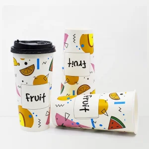 Double PE Coated Disposable Paper Cup