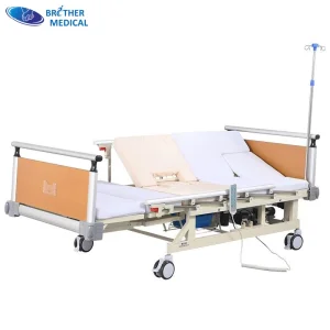 Customized FDA Approved Two-Function Nursing Hospital Steel Medical Equipment Furniture Care Patient Bed
